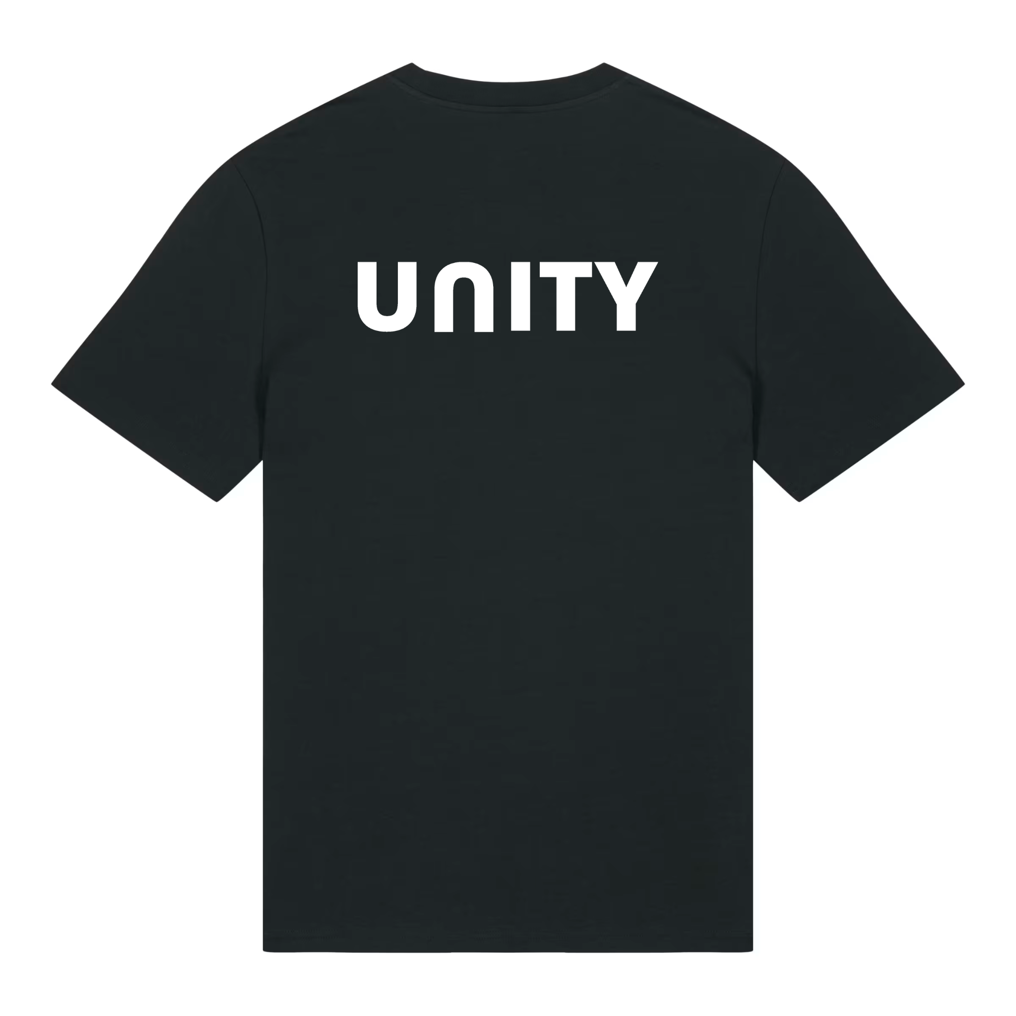 Black Backprint T-Shirt - Unity