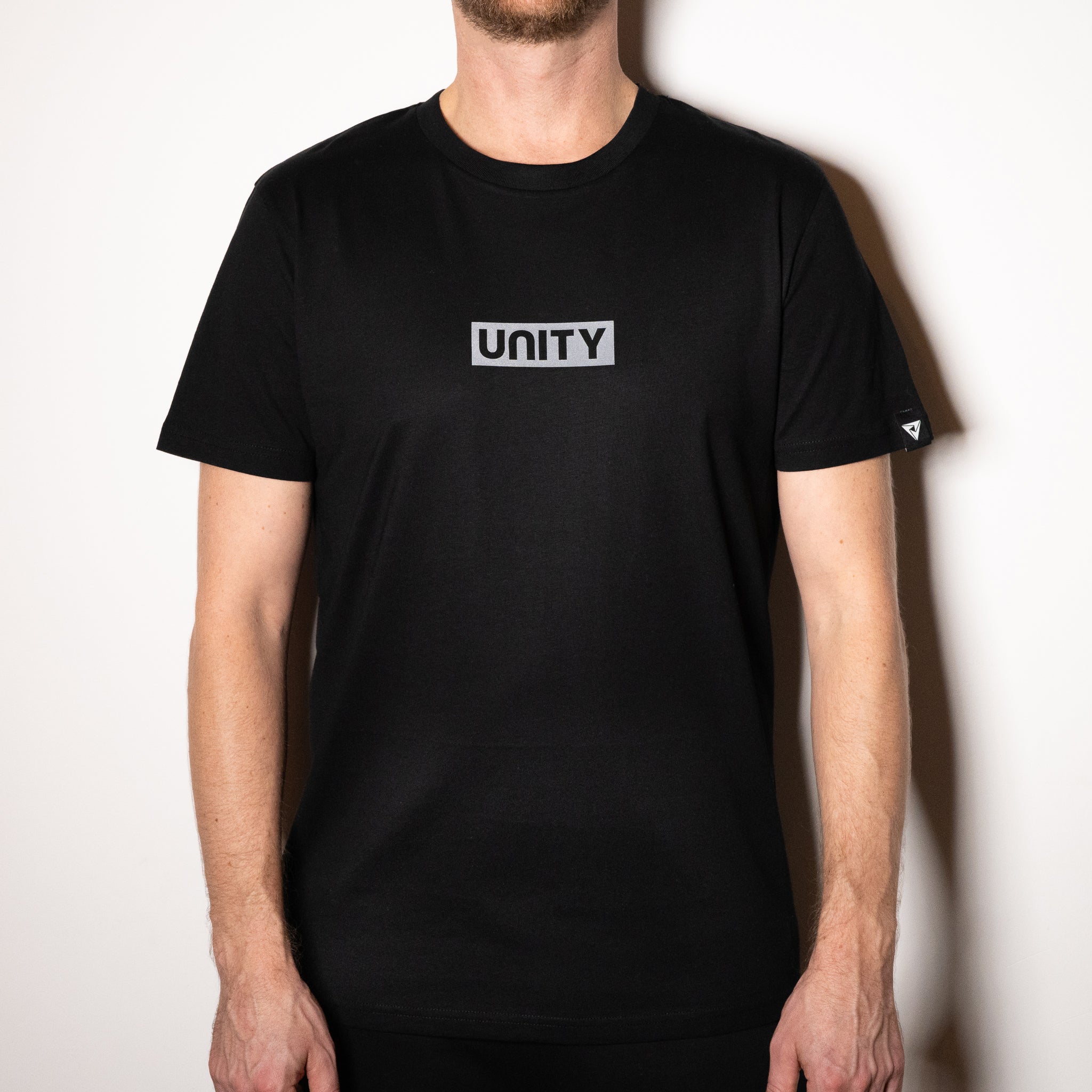 Black Basic Reversed T-Shirt - Unity