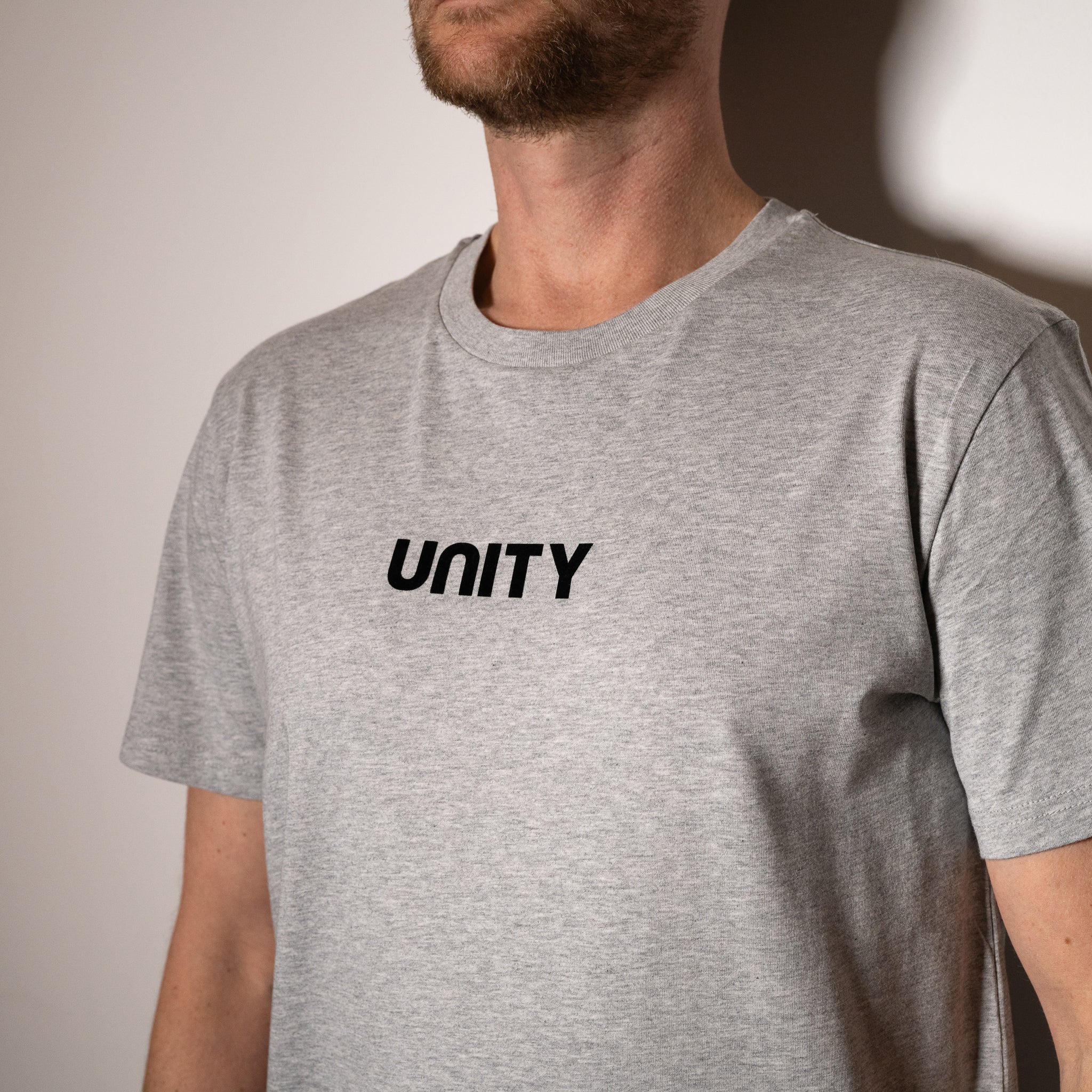 Grey Basic T-Shirt - Unity
