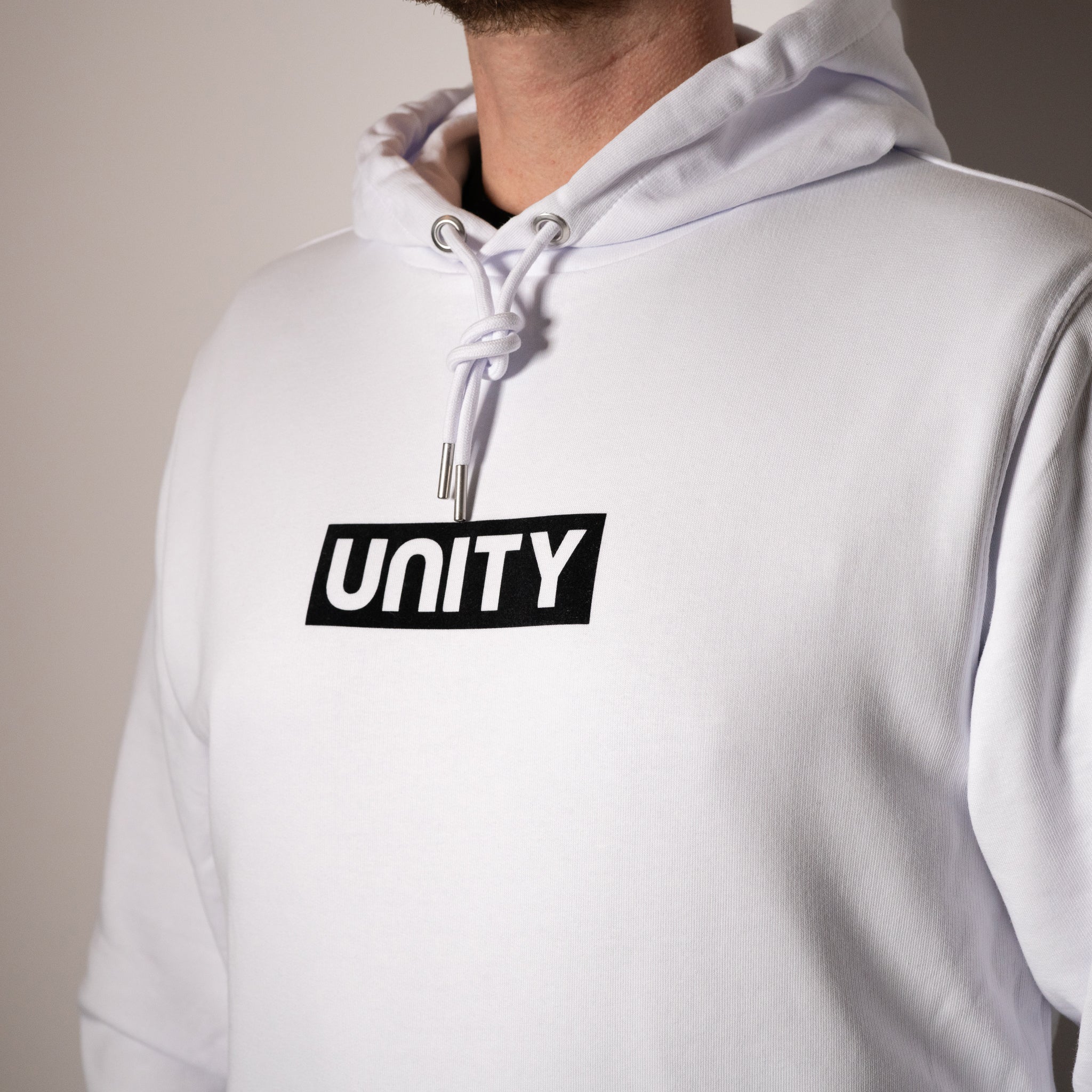 White Canberra Hoodie - Unity