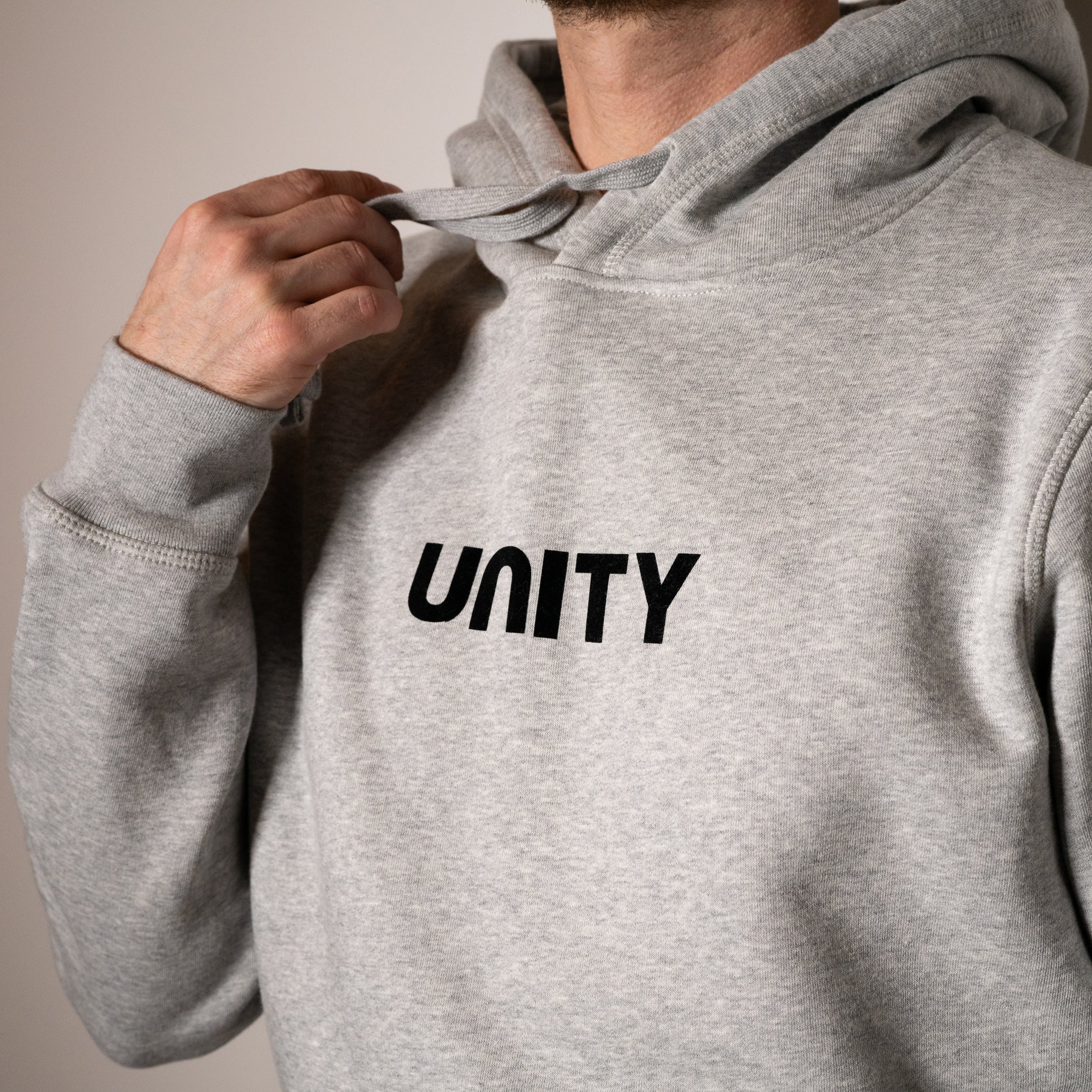 Grey Basic Hoodie - Unity